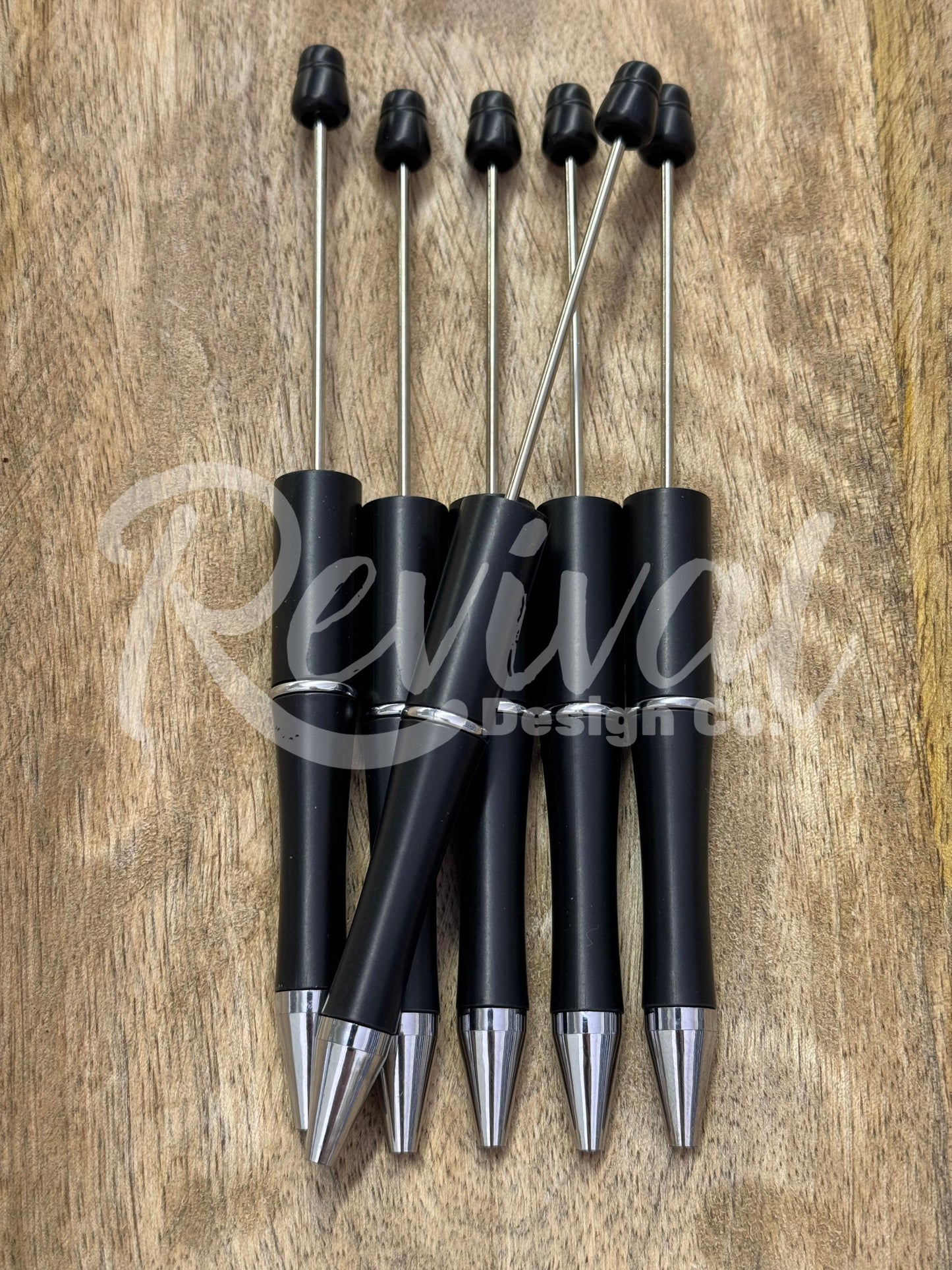 Black - Beadable Pen Base