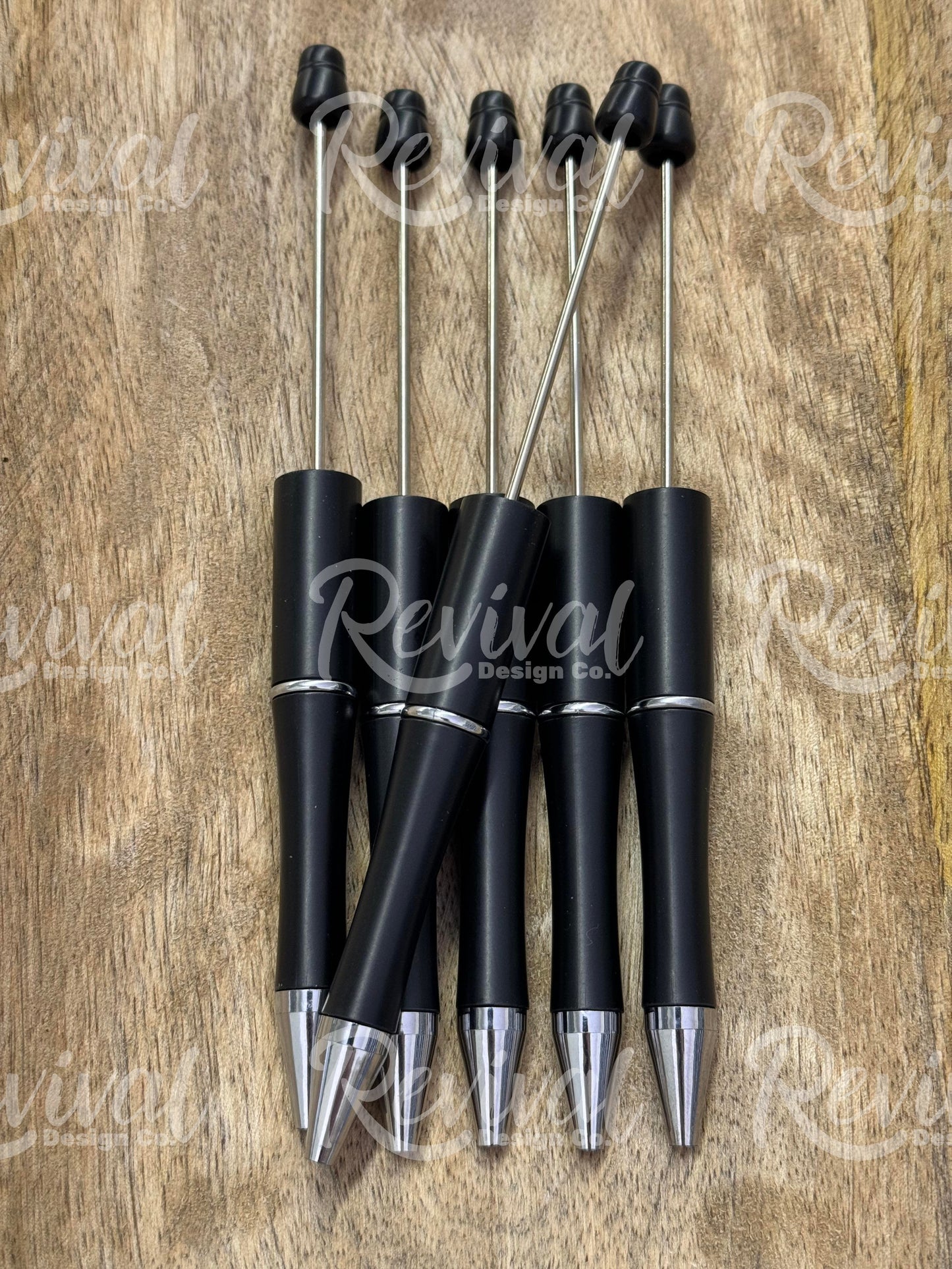 Black - Beadable Pen Base