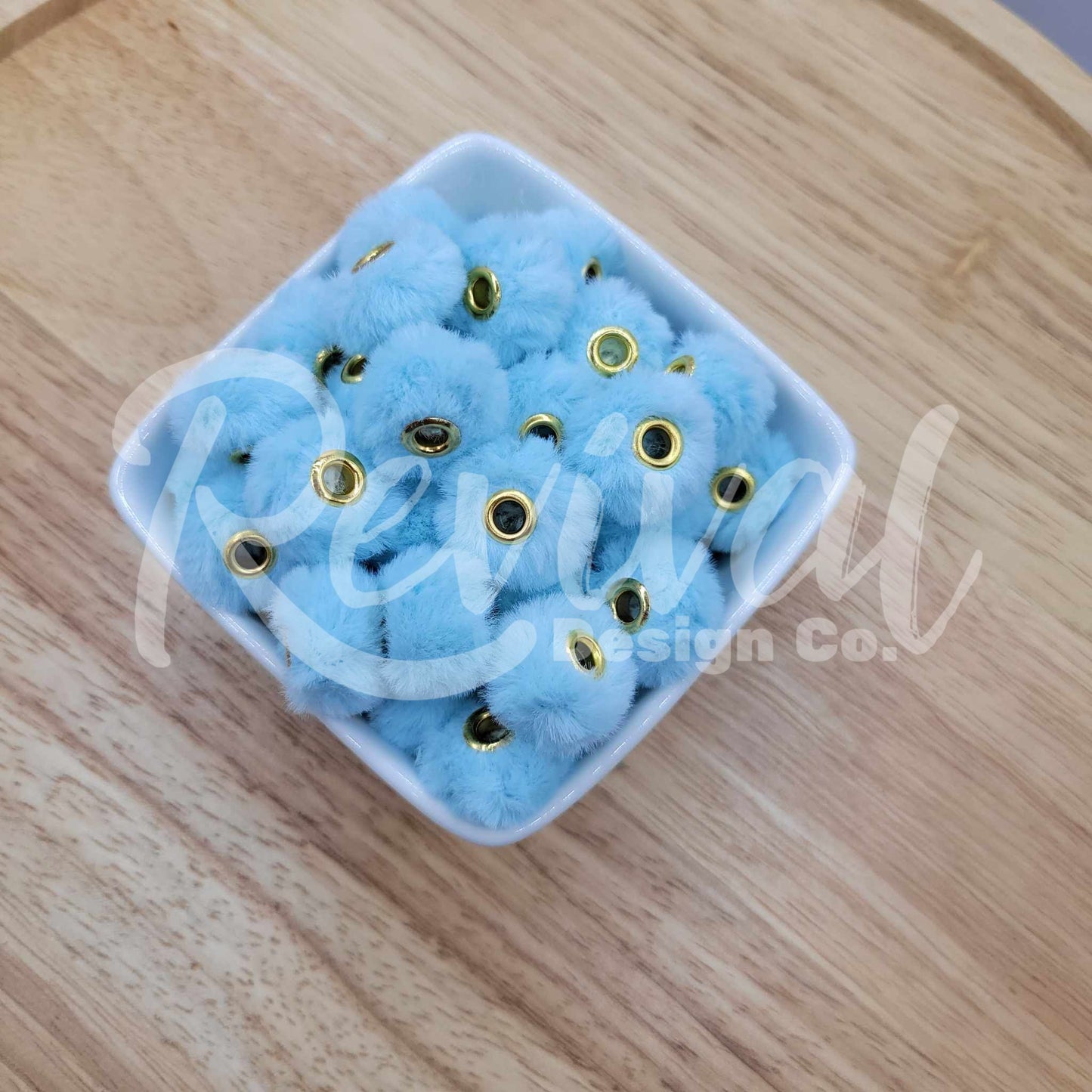 20mm Floofy Spacer - Icy