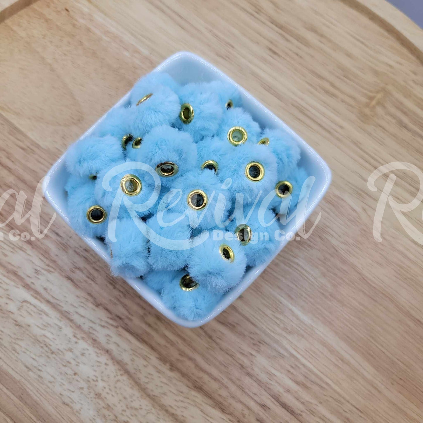 20mm Floofy Spacer - Icy