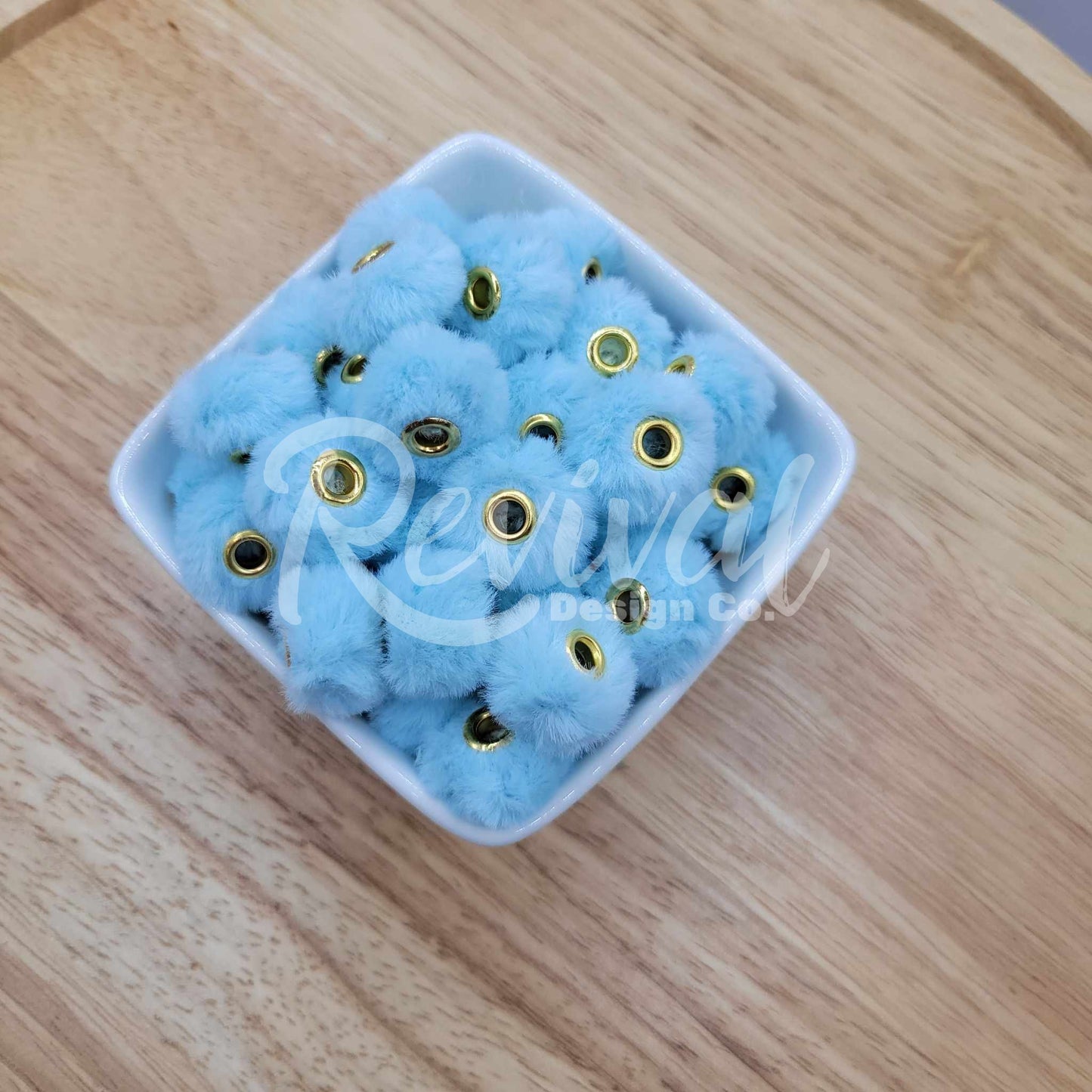 20mm Floofy Spacer - Icy