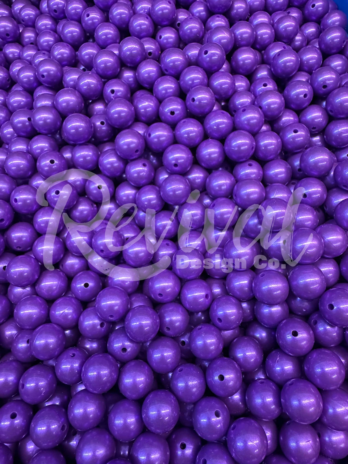 15mm Metallic Silicone Bead - Dragon's Egg