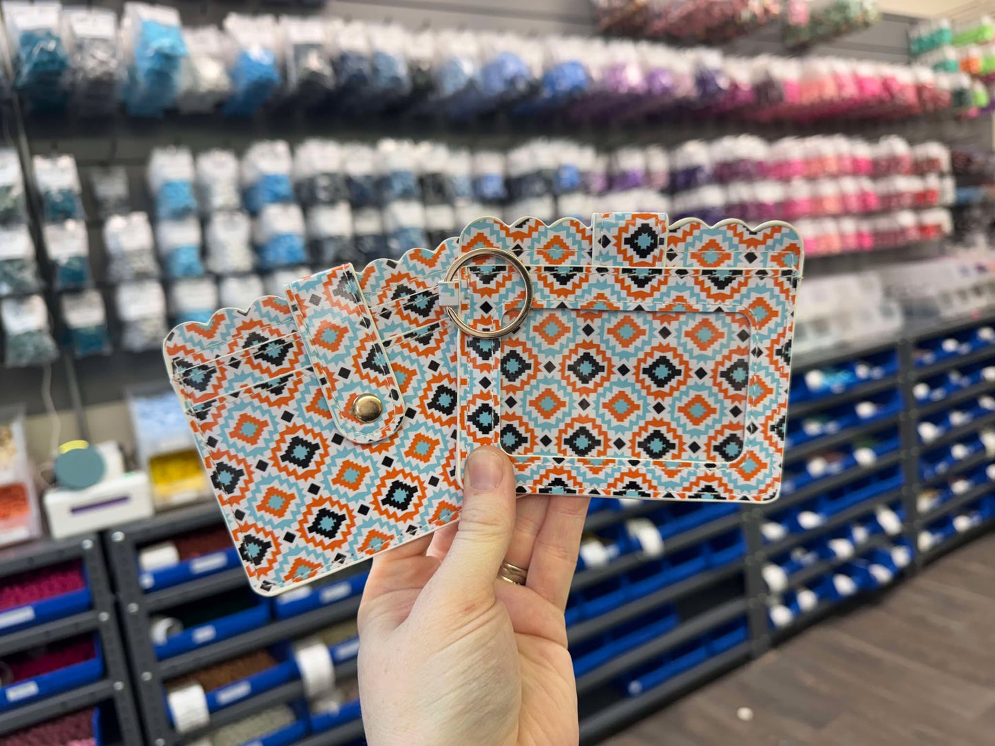 *DISCONTINUING* Printed Wallet - Sante Fe