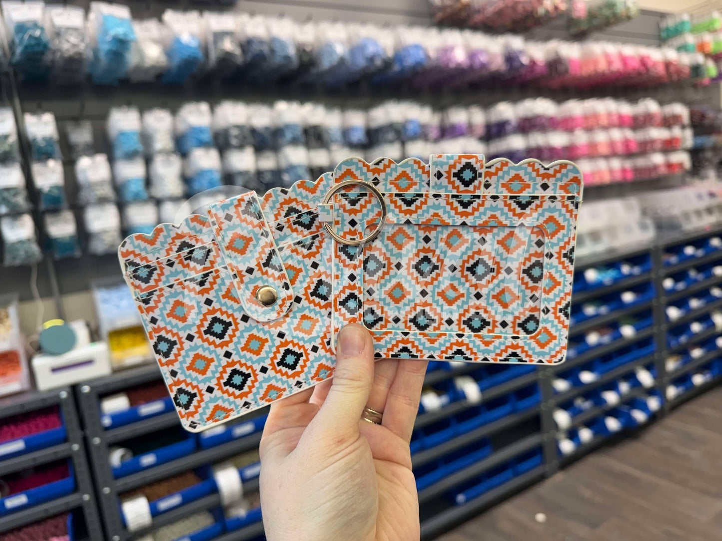 *DISCONTINUING* Printed Wallet - Sante Fe