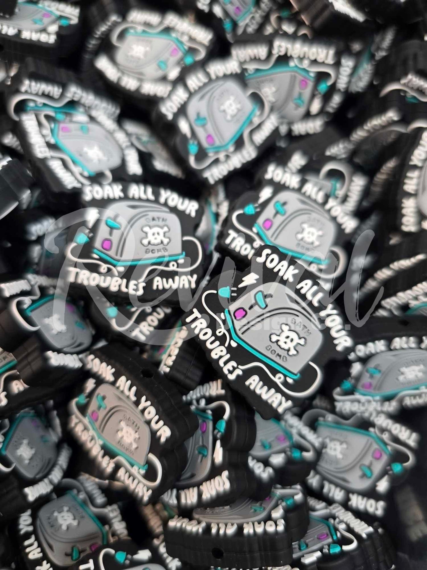 Toaster Bath - Silicone Focal Bead