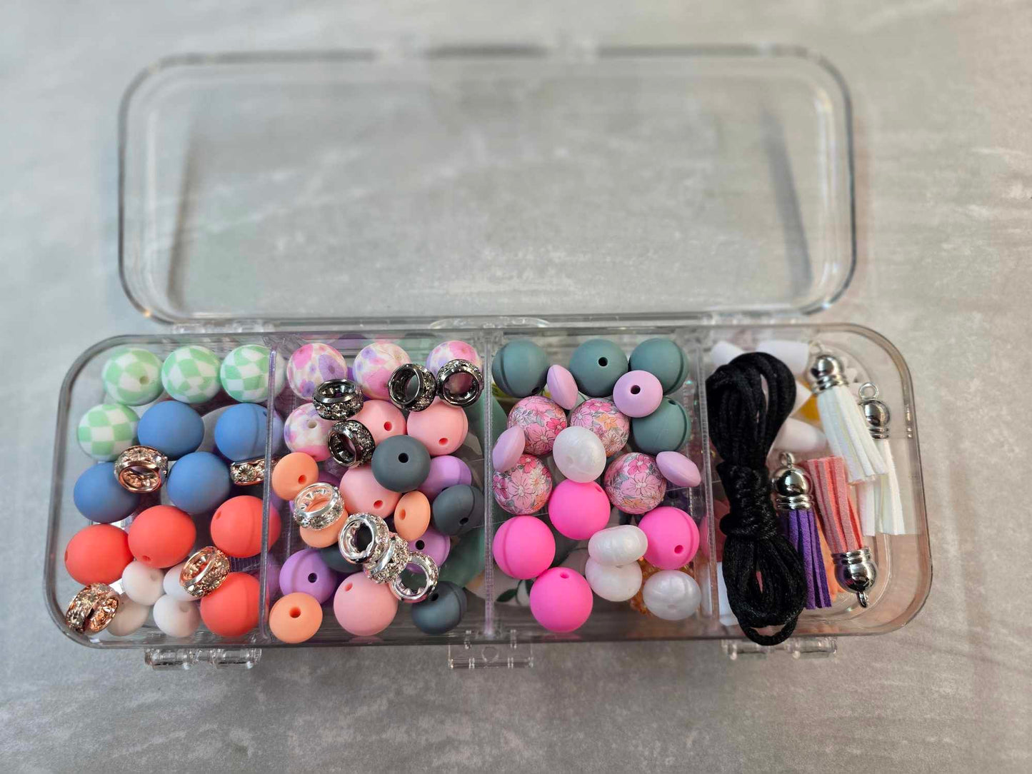 Car Charm DIY Kit - Floral Charm