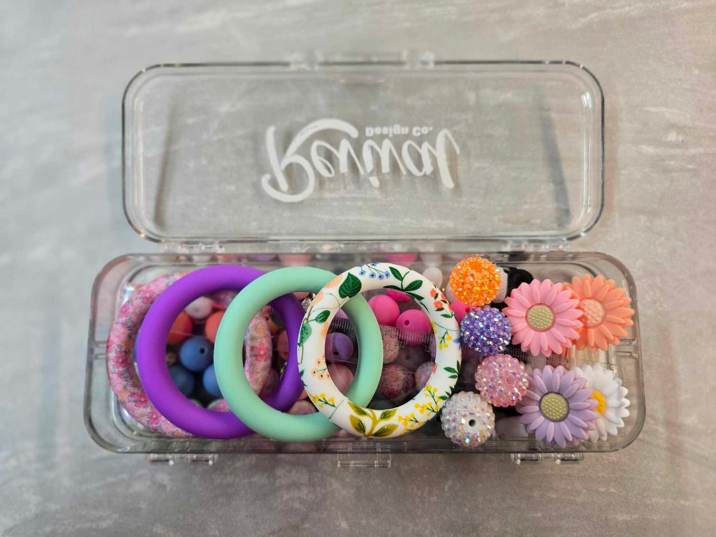 Car Charm DIY Kit - Floral Charm