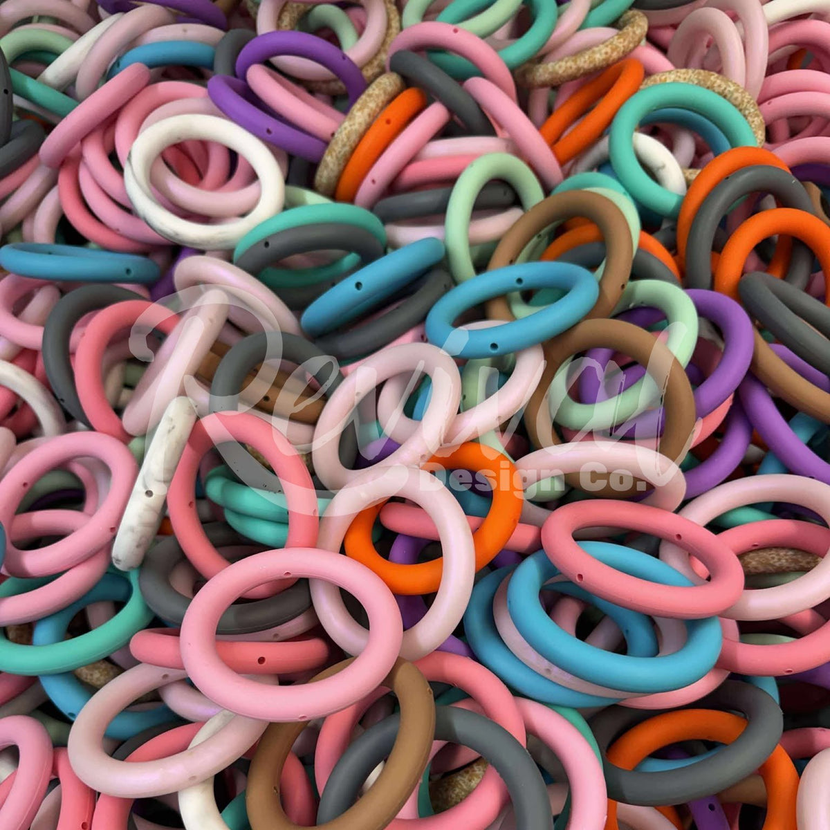 Silicone Car Charm Ring Pulls