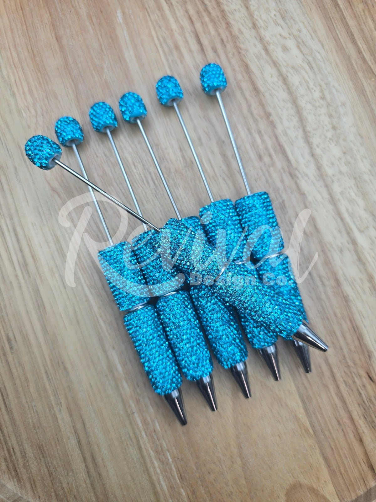 Rhinestone Beadable Pen - Tide