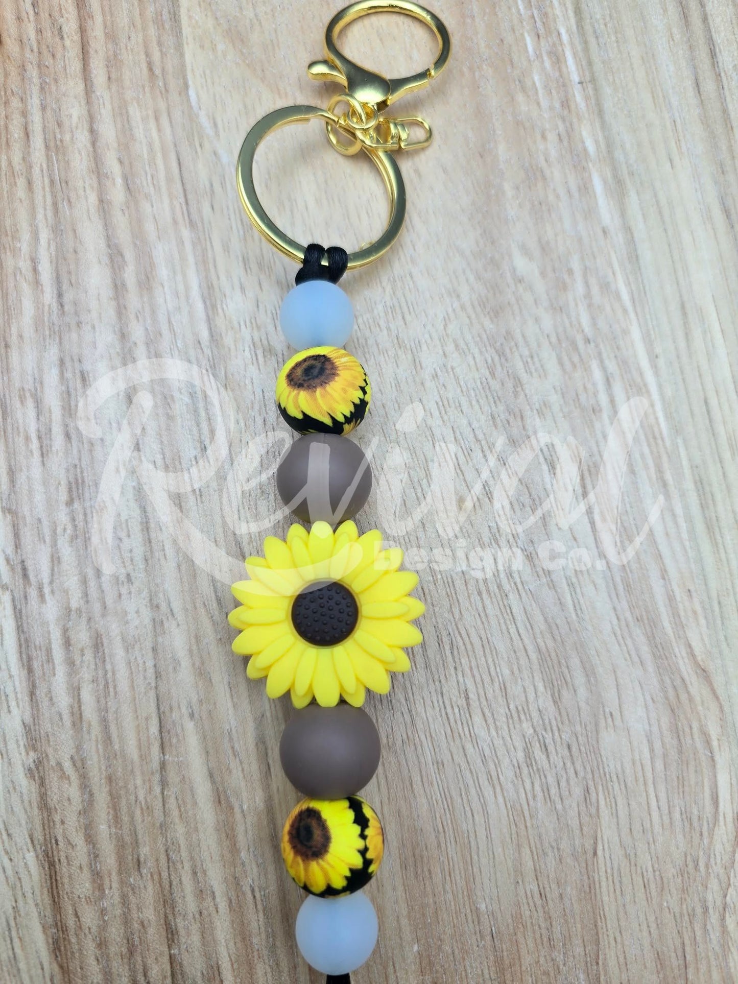 Sunflower Sanctuary - Straight Key Chain (Ready-To-Ship)