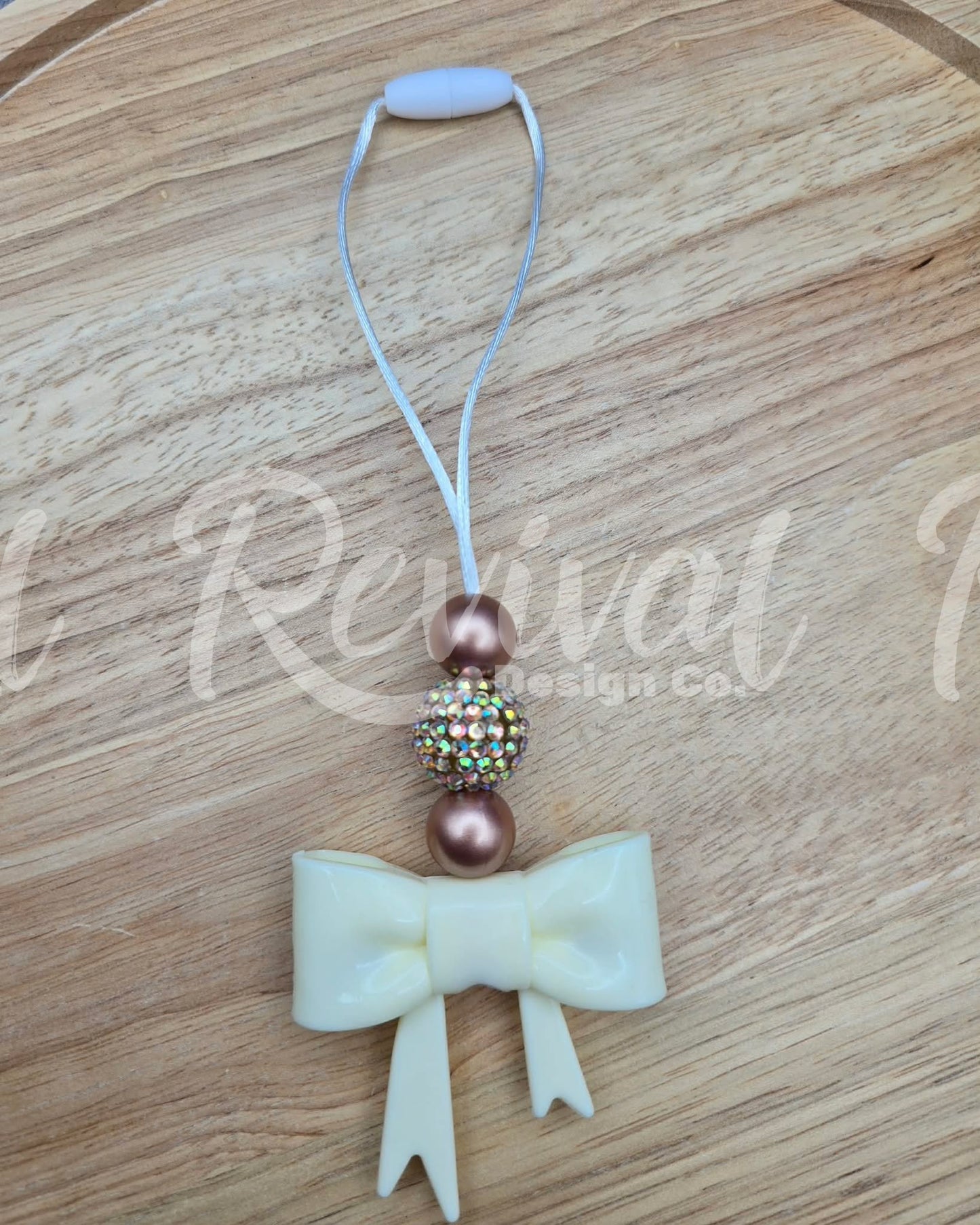 Lux - Bow Car Charm (Ready-To-Ship)