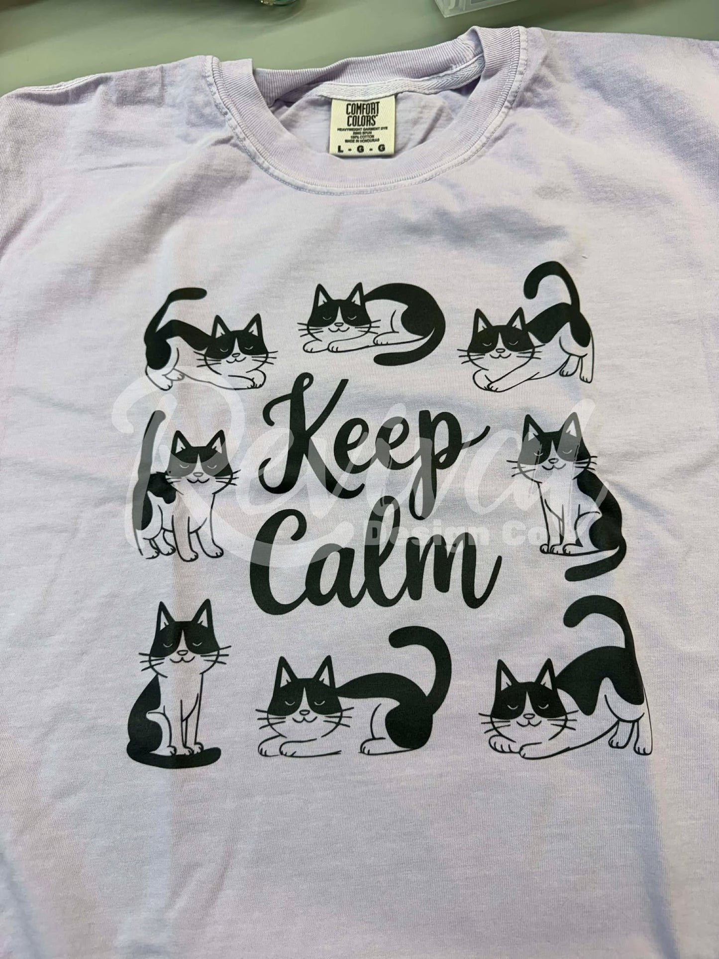 Keep Calm Kitties Shirt - (Size Large)