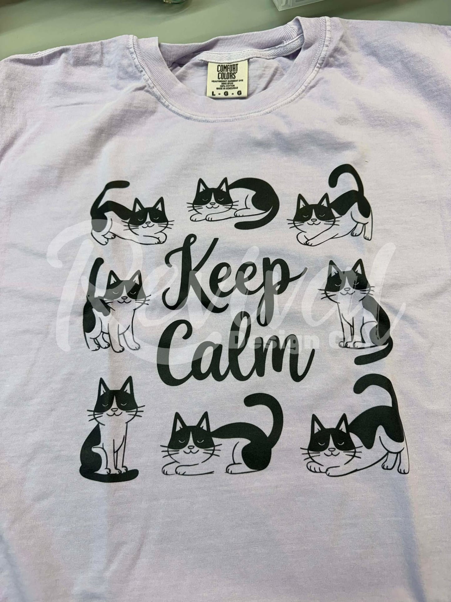 Keep Calm Kitties Shirt - (Size Large)