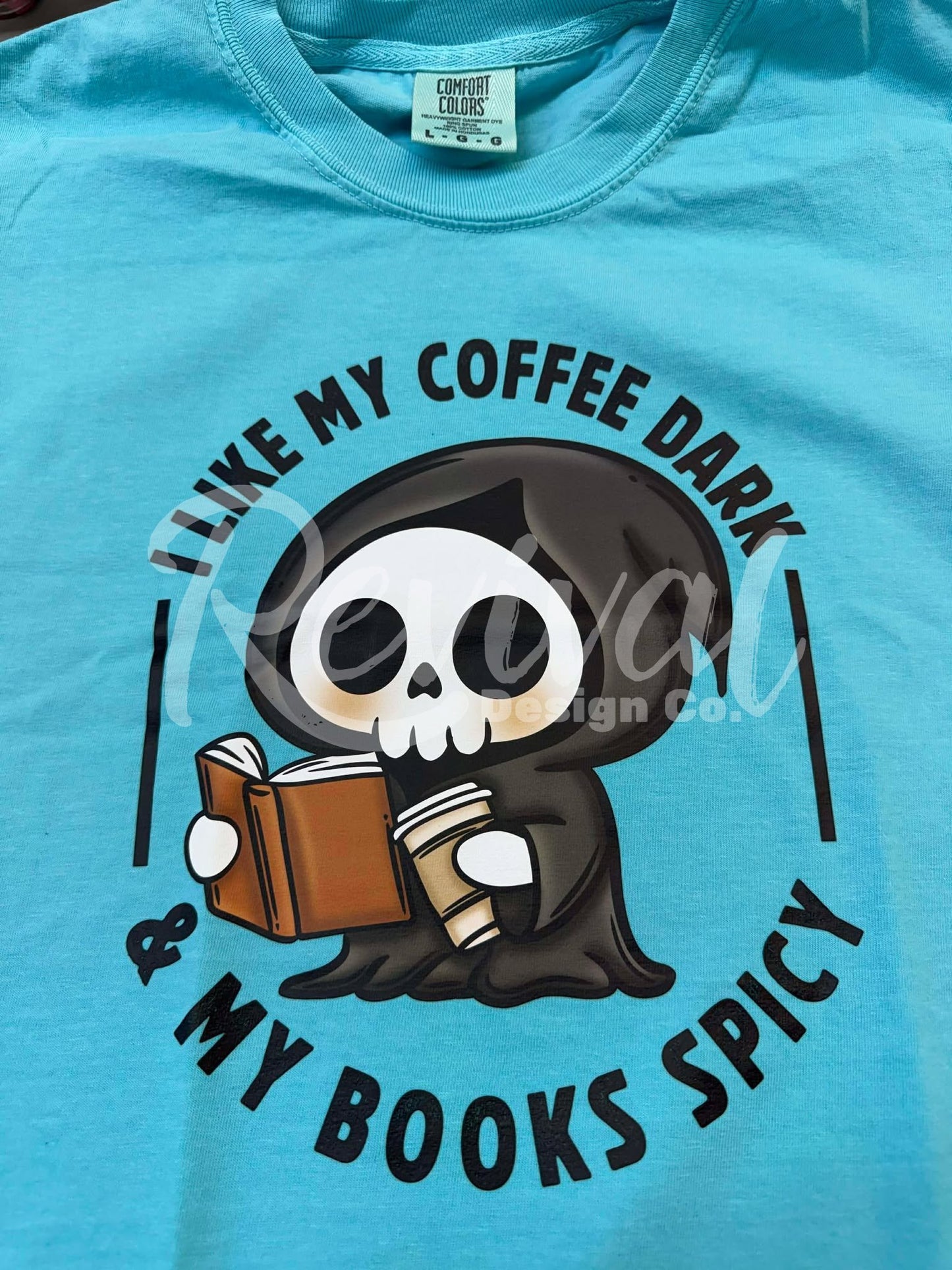 Coffee & Spicy Books Shirt - (Size Large)