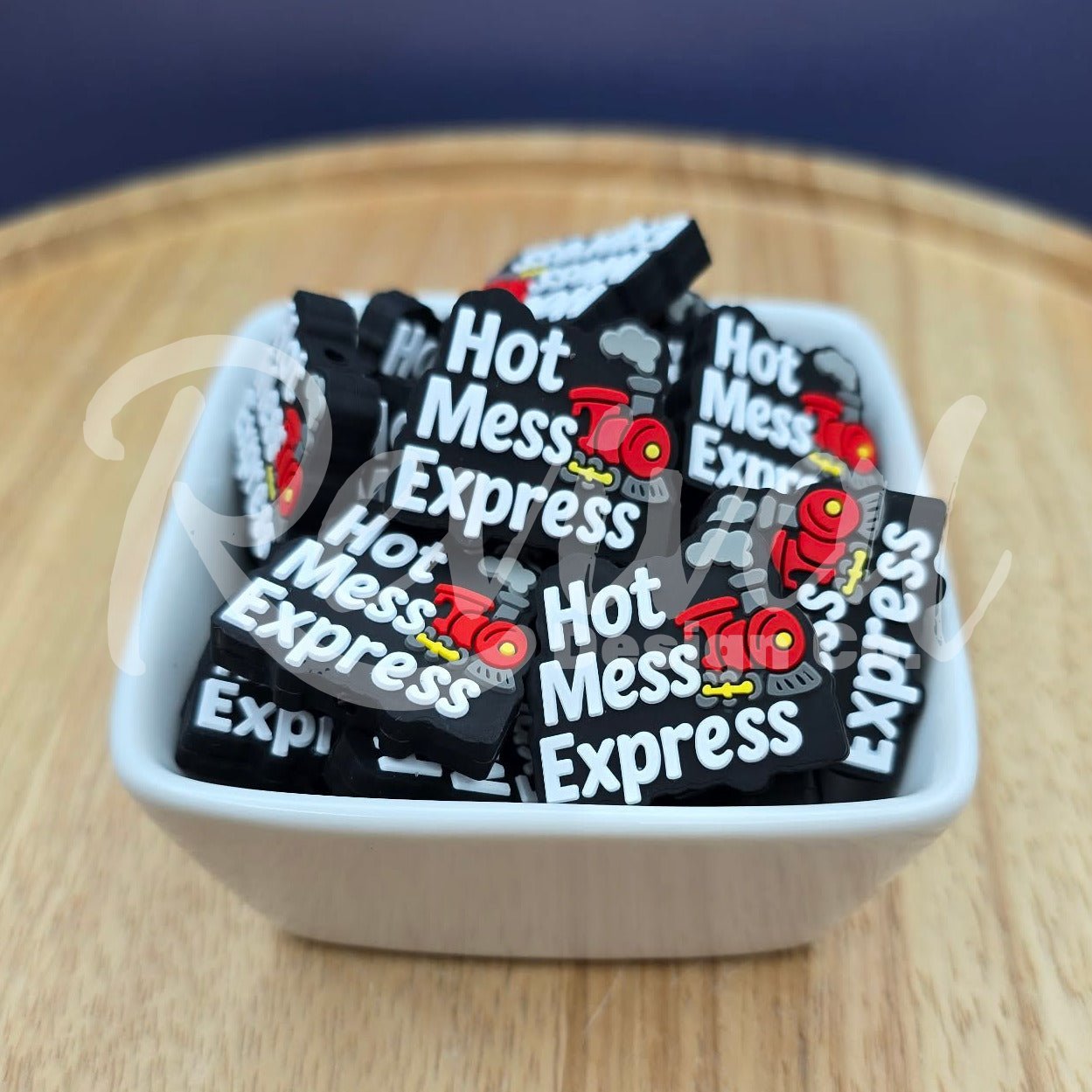 Hot Mess Express - Silicone Focal Bead