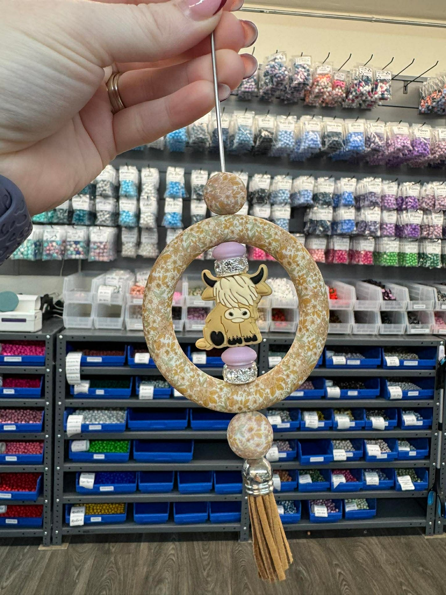 Mini Car Charm DIY Kit - Mooo-ve Over!