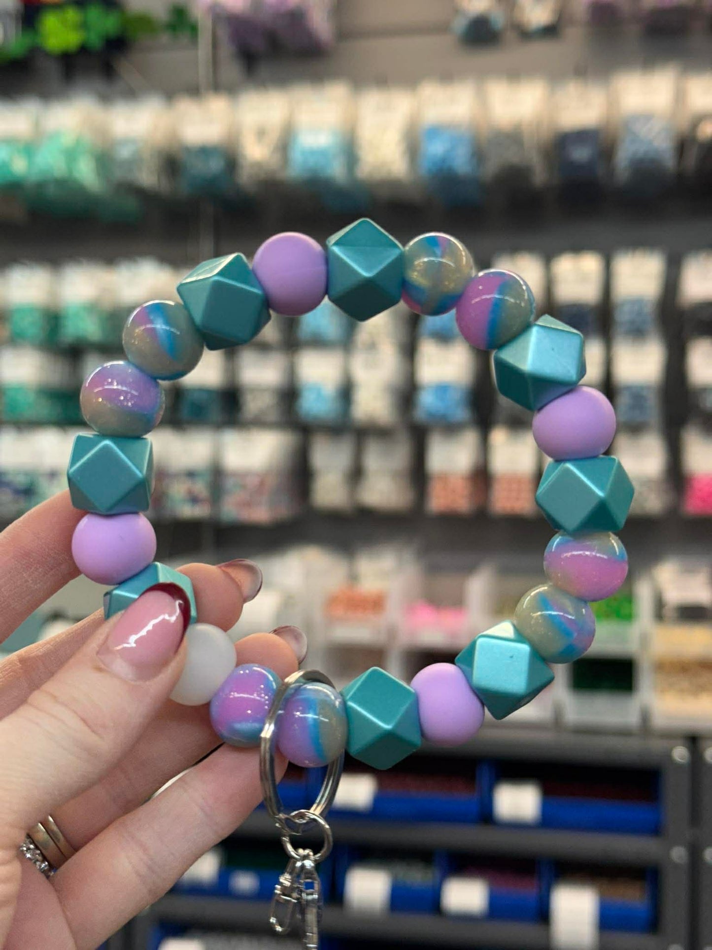 Mini DIY Wristlet Kit - Mermaid Lagoon