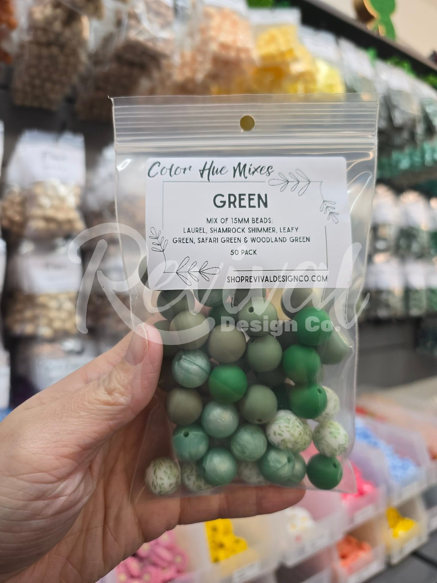 Color Hue Mix - Green