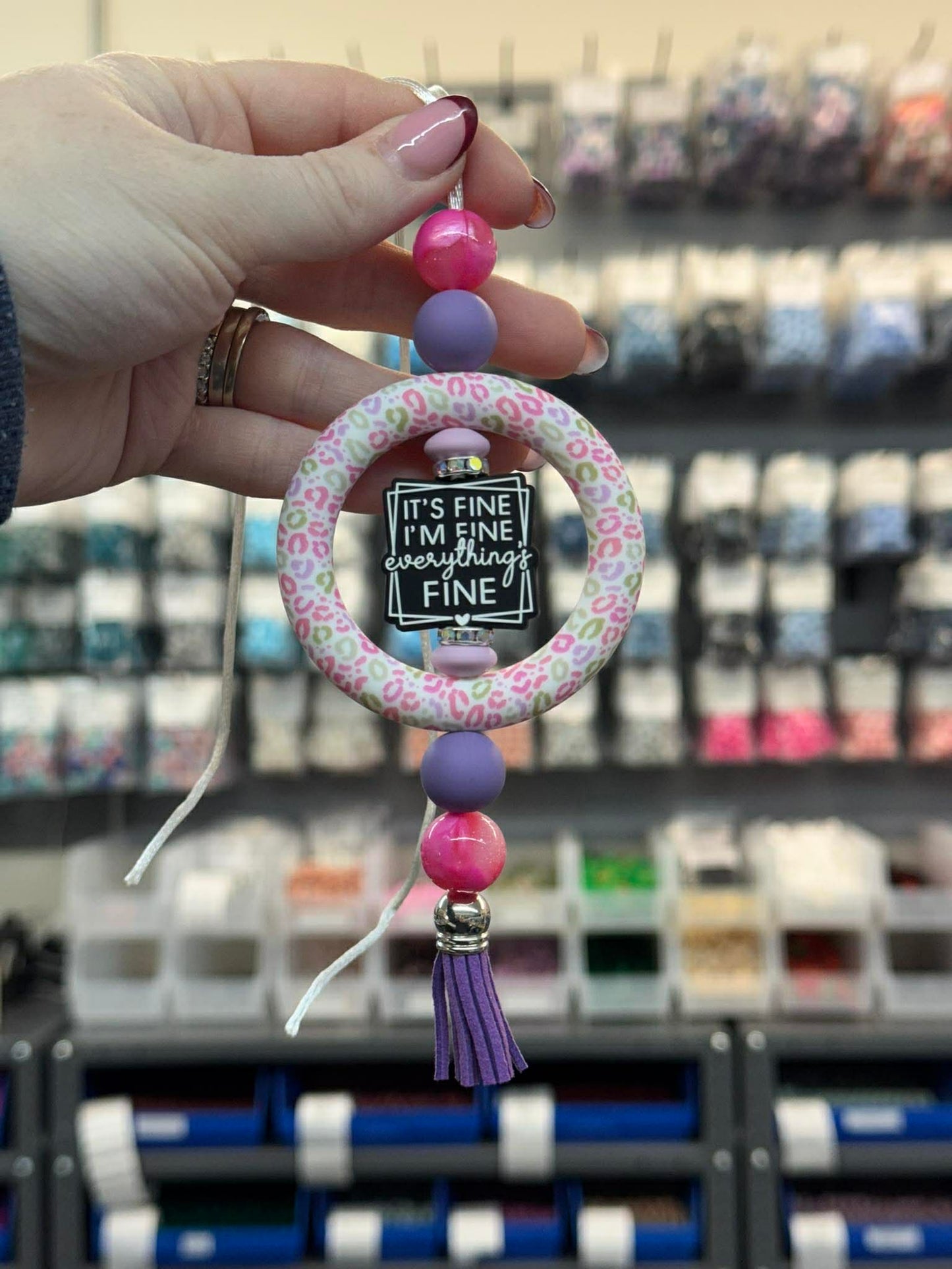 Mini Car Charm DIY Kit - Pastel Affirmations