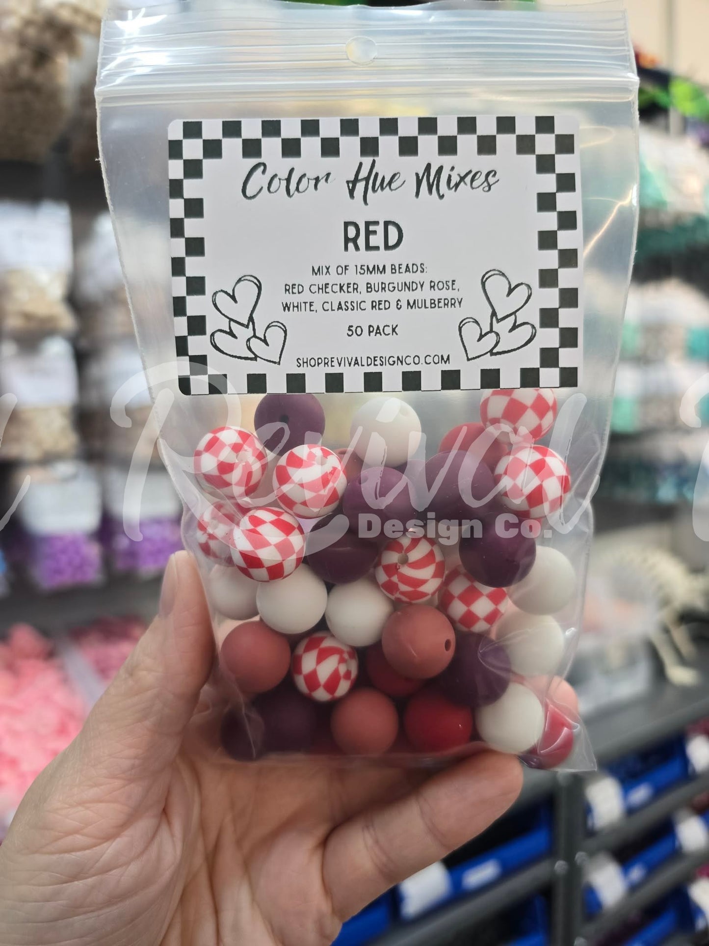 Color Hue Mix - Red