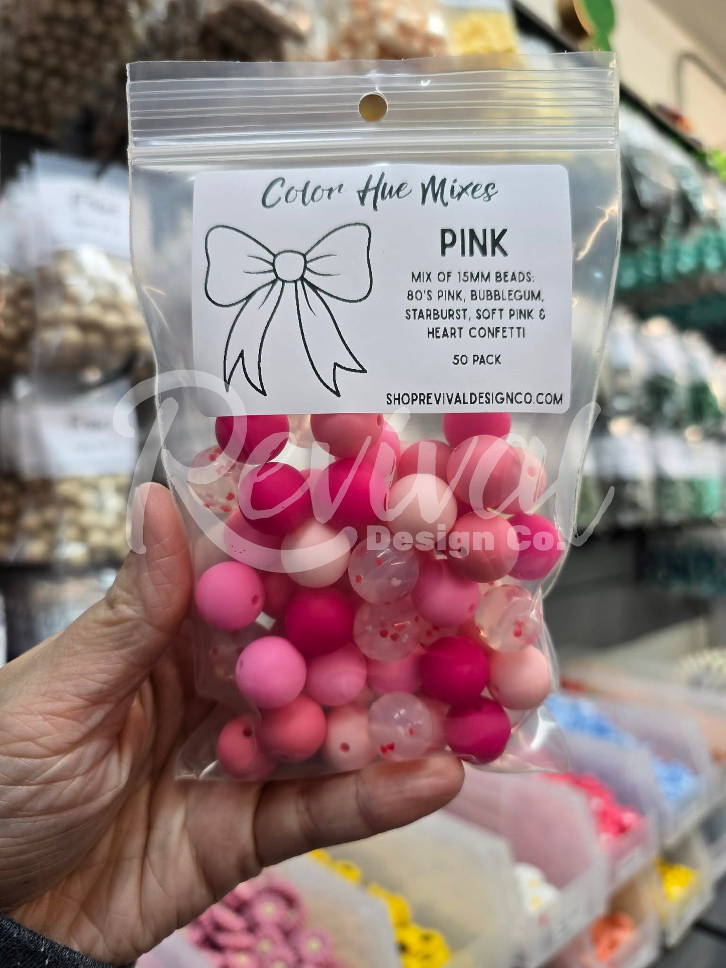 Color Hue Mix - Pink