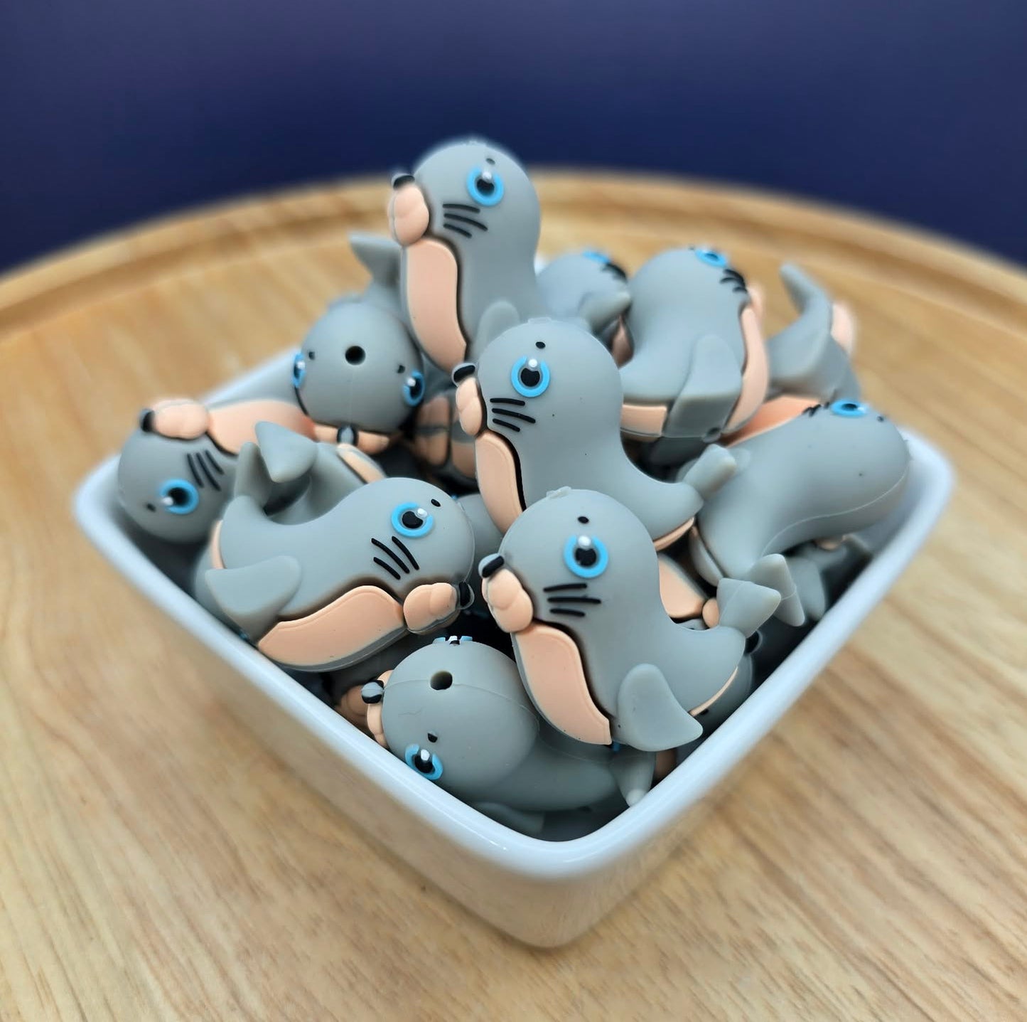 Sea Lion - Silicone Focal Bead
