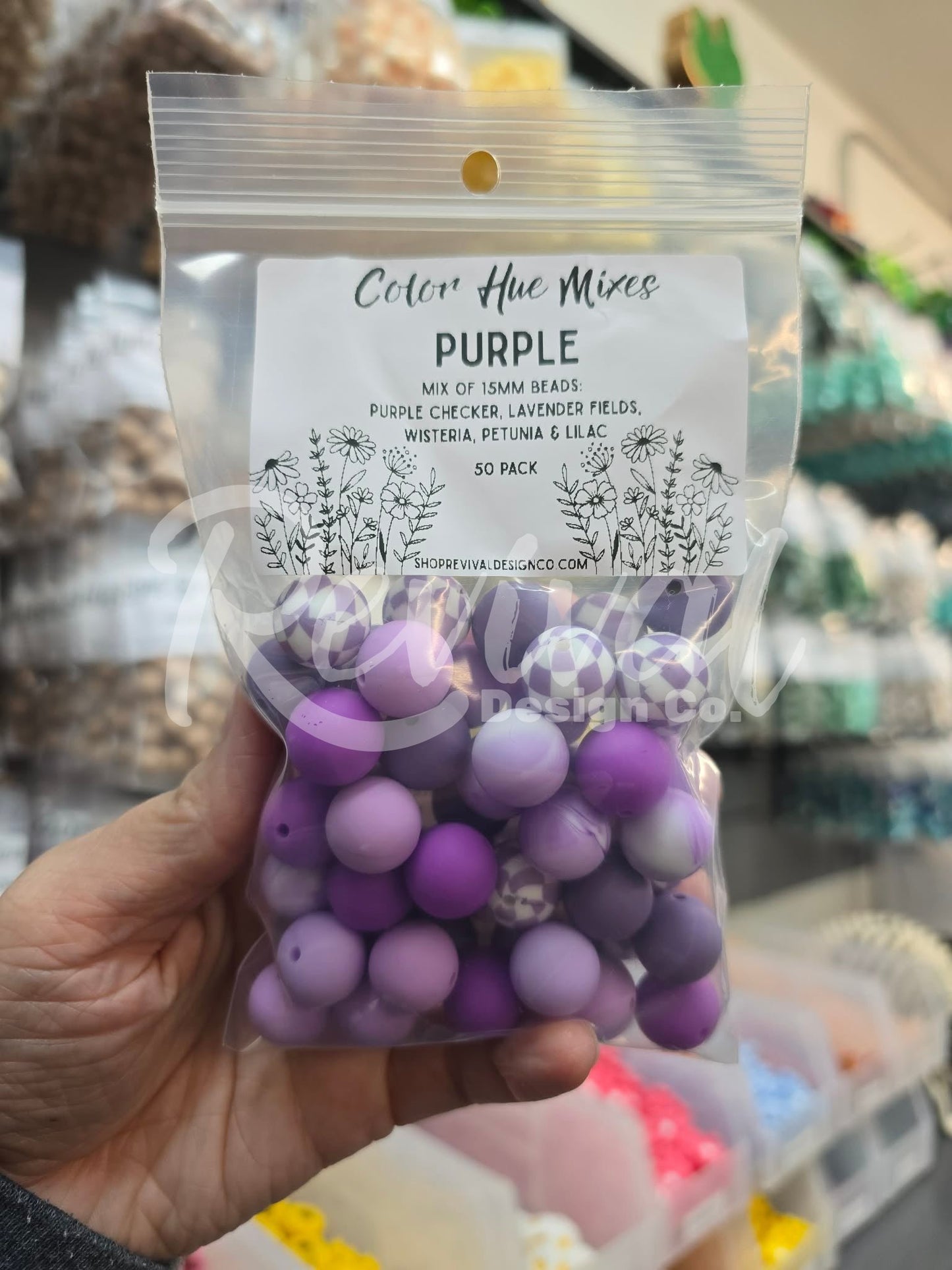 Color Hue Mix - Purple