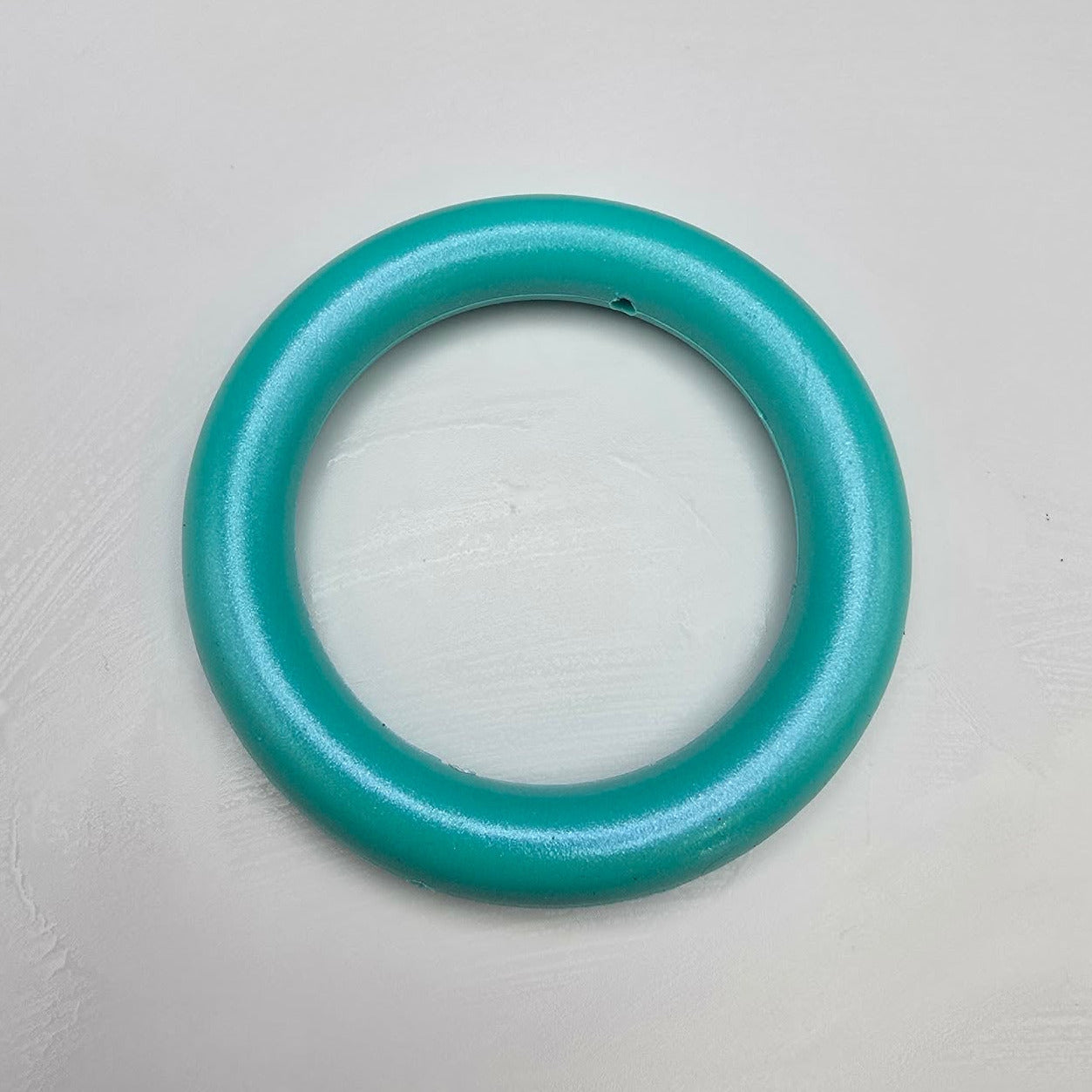 65mm Opal Silicone Ring - Turquoise Trails