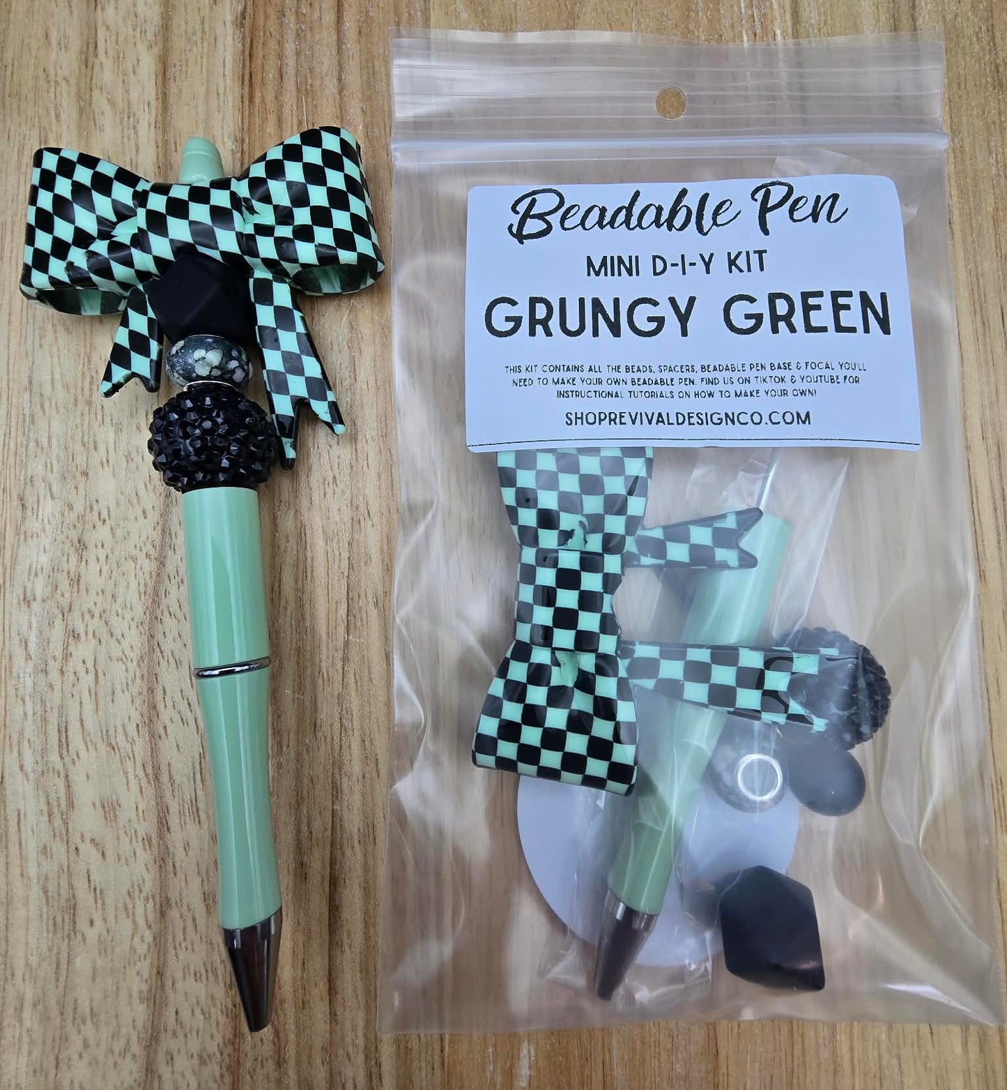 Mini Pen DIY Kit - Grungy Green