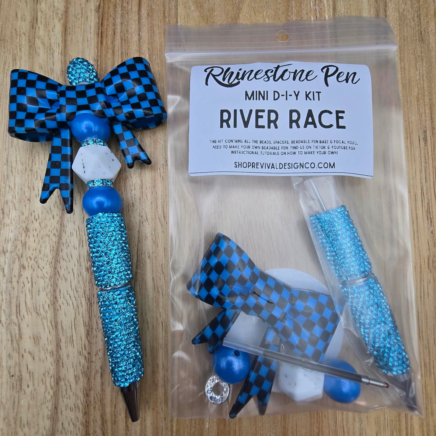 Mini Rhinestone Pen DIY Kit - River Race