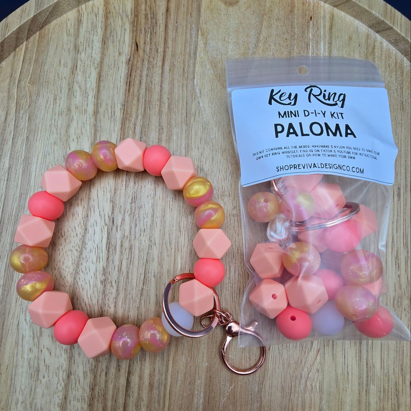 Mini DIY Wristlet Kit - Paloma