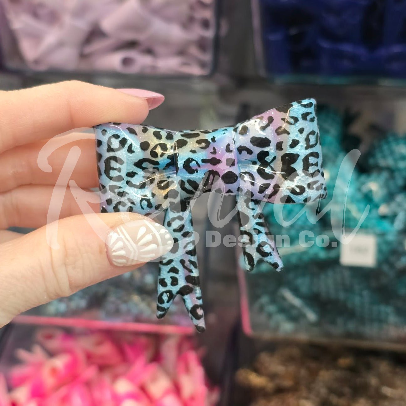 Wild Jelly - Silicone Bow Focal/Straw Topper