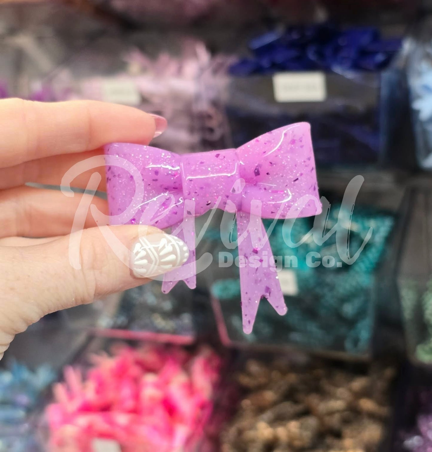 MEG - Silicone Bow Focal/Straw Topper
