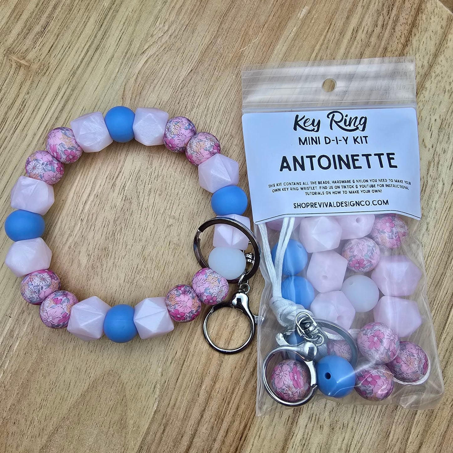 Mini DIY Wristlet Kit - Antoinette