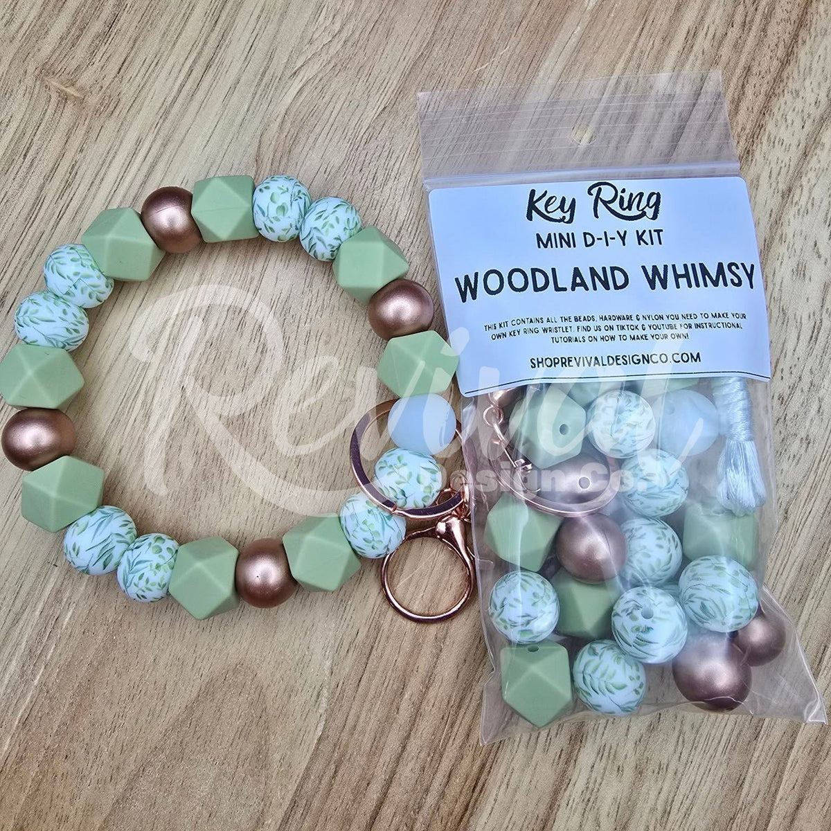 Mini DIY Wristlet Kit - Woodland Whimsy