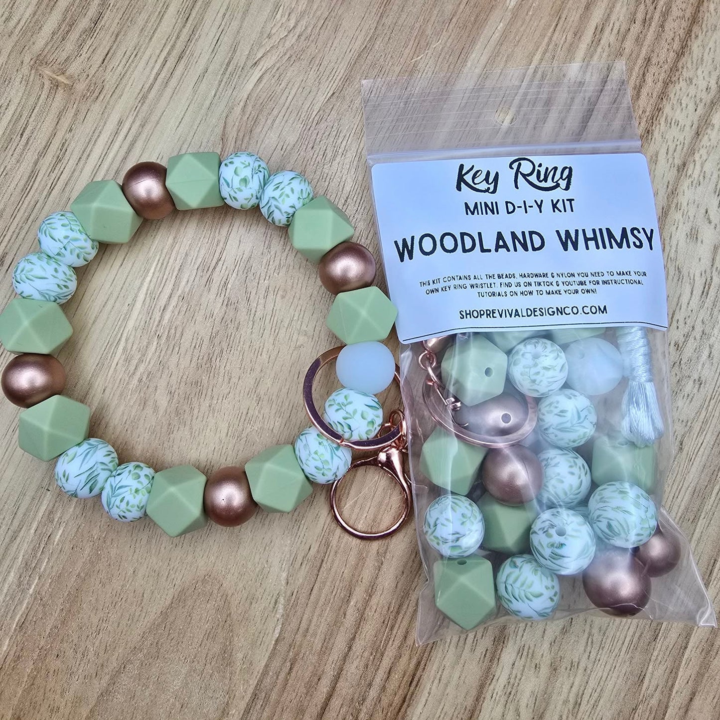 Mini DIY Wristlet Kit - Woodland Whimsy