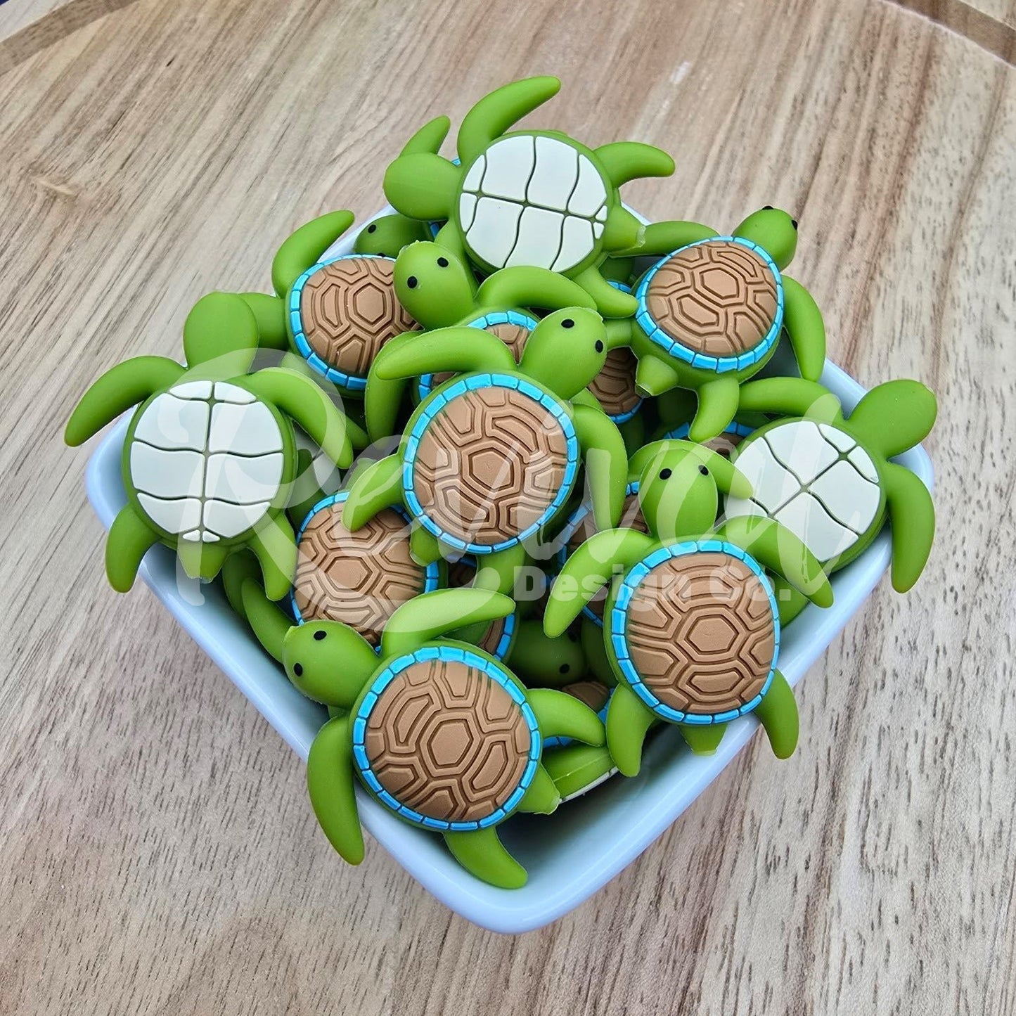 Tomi Turtle - Silicone Focal Bead