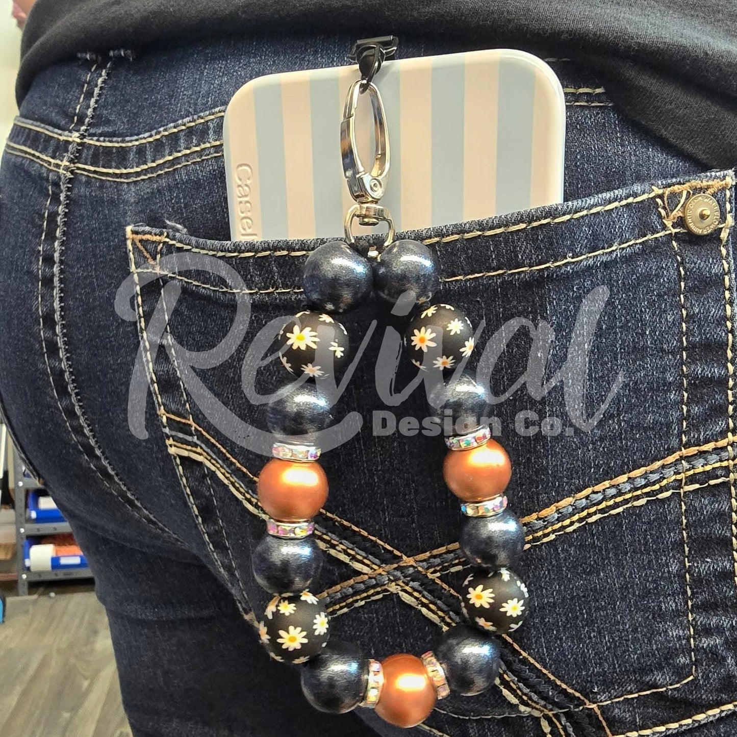 Metal Phone Charm Hardware