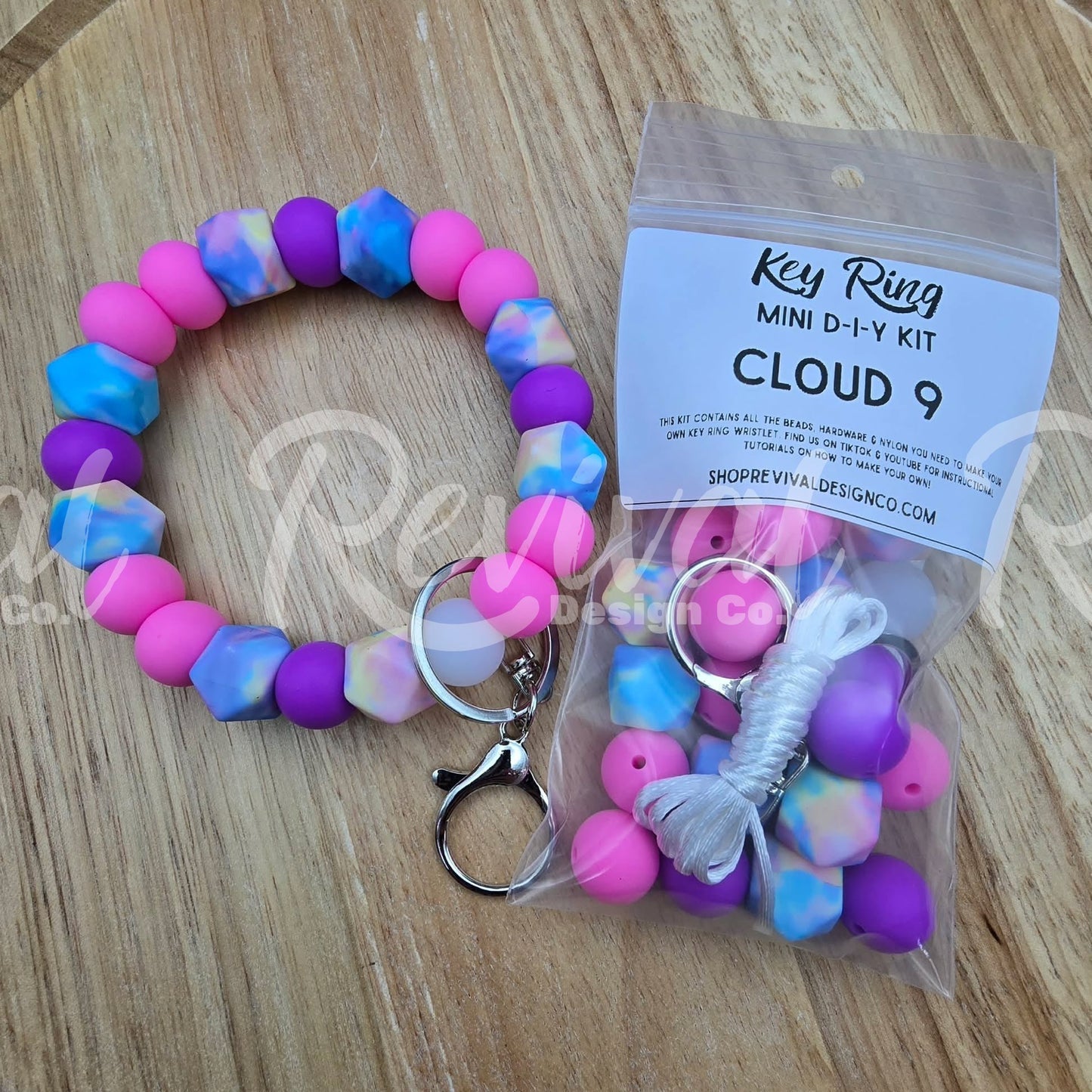 Mini DIY Wristlet Kit - Cloud 9