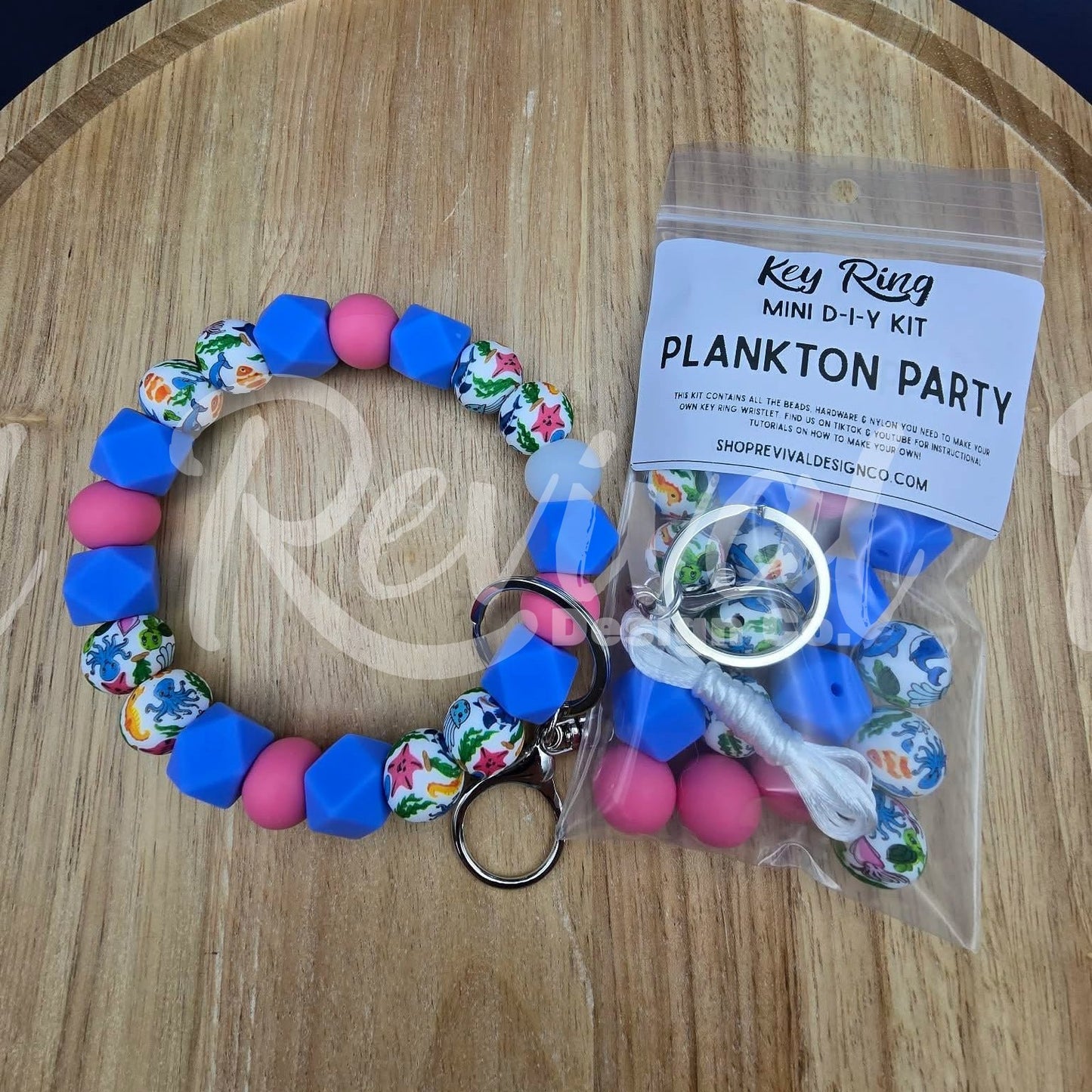 Mini DIY Wristlet Kit - Plankton Party