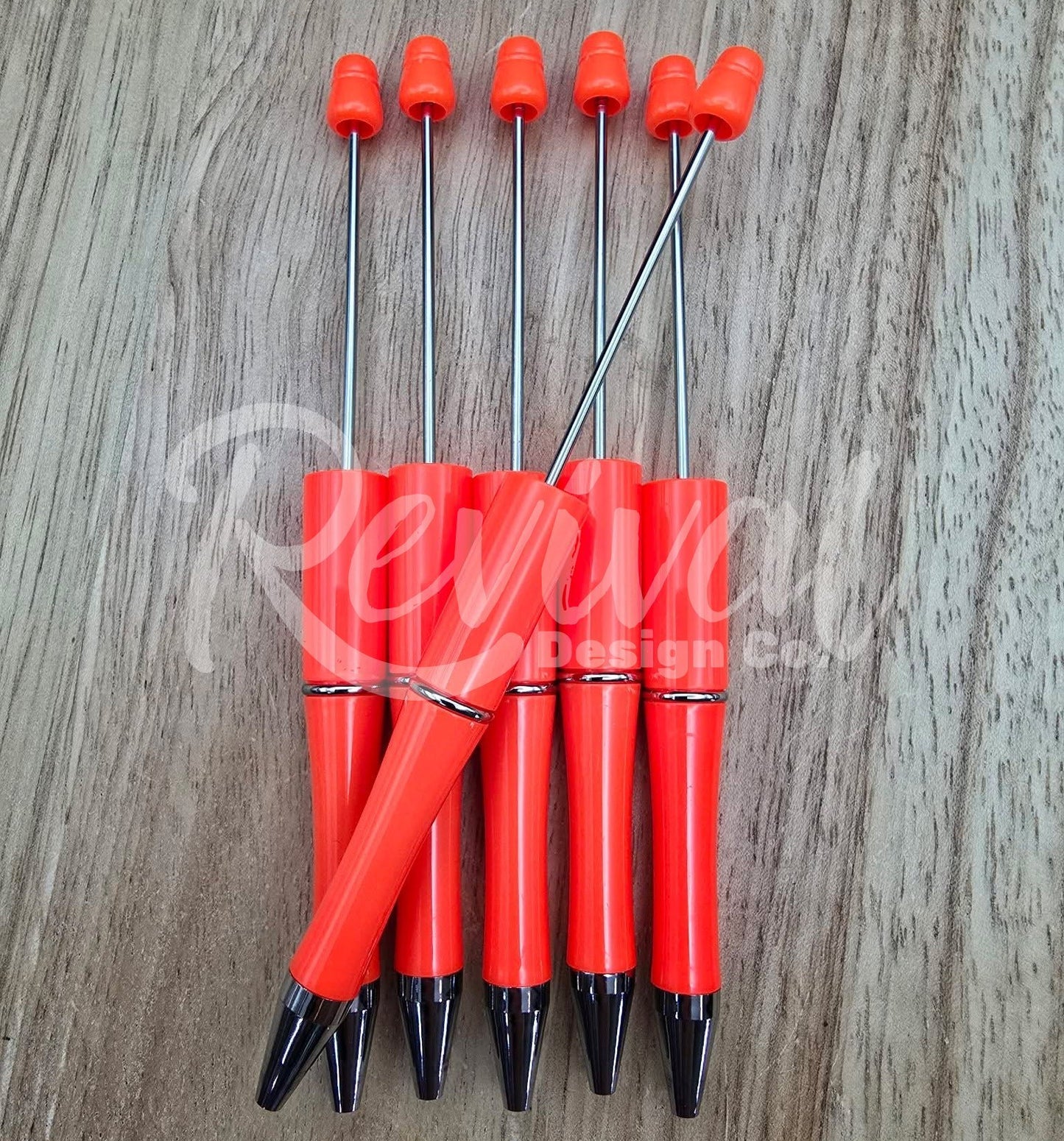 Neon Orange - Beadable Pen Base