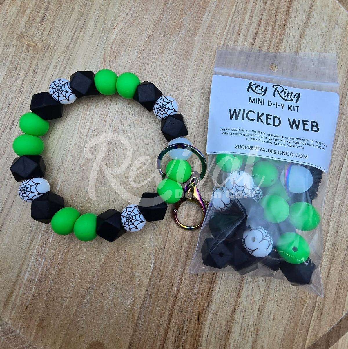 Mini DIY Wristlet Kit - Wicked Web