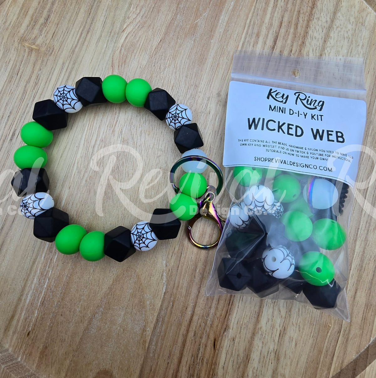 Mini DIY Wristlet Kit - Wicked Web