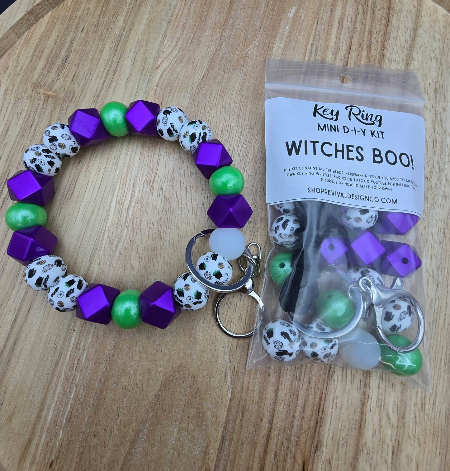 Mini DIY Wristlet Kit - Witches Boo!