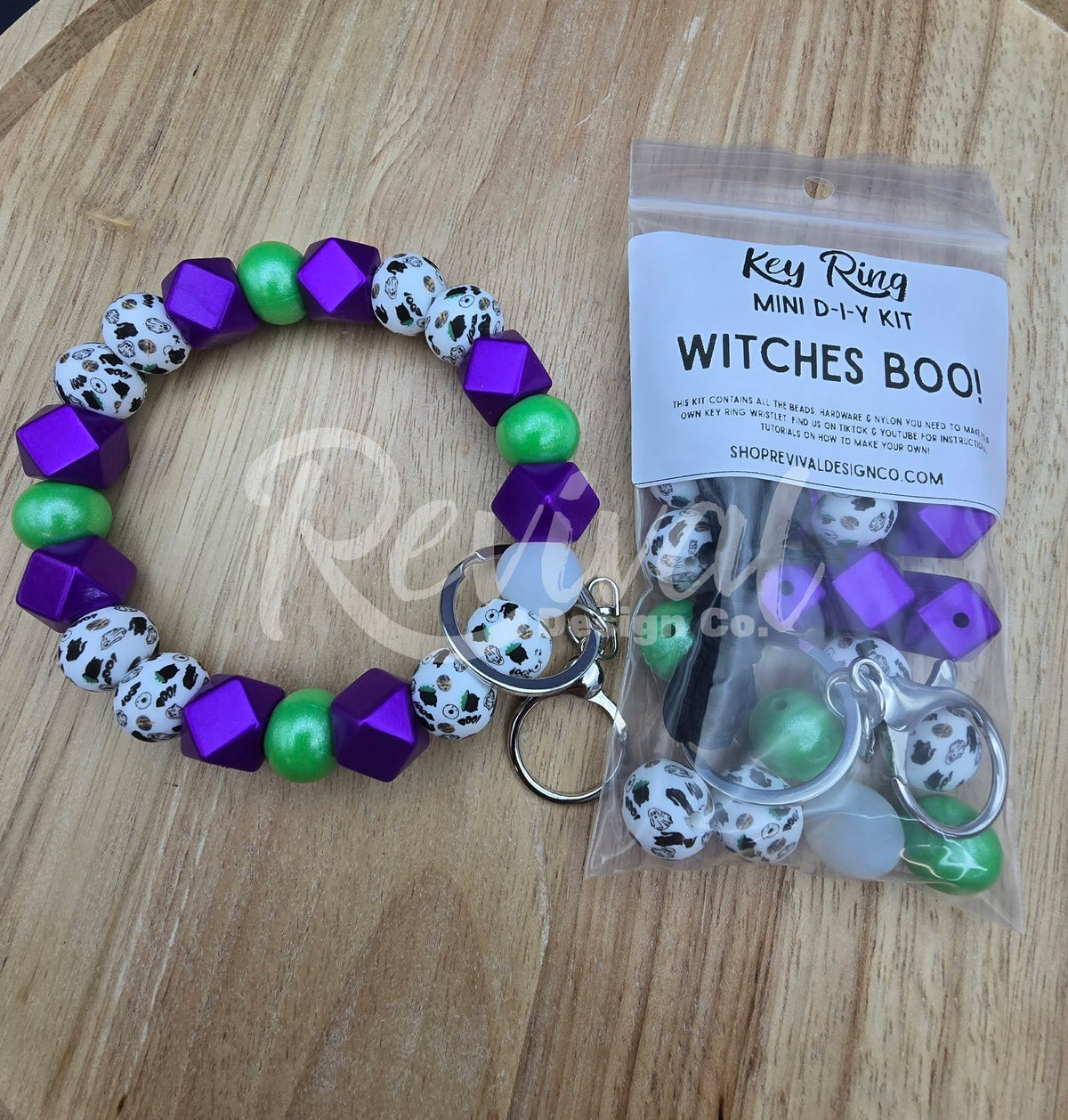 Mini DIY Wristlet Kit - Witches Boo!