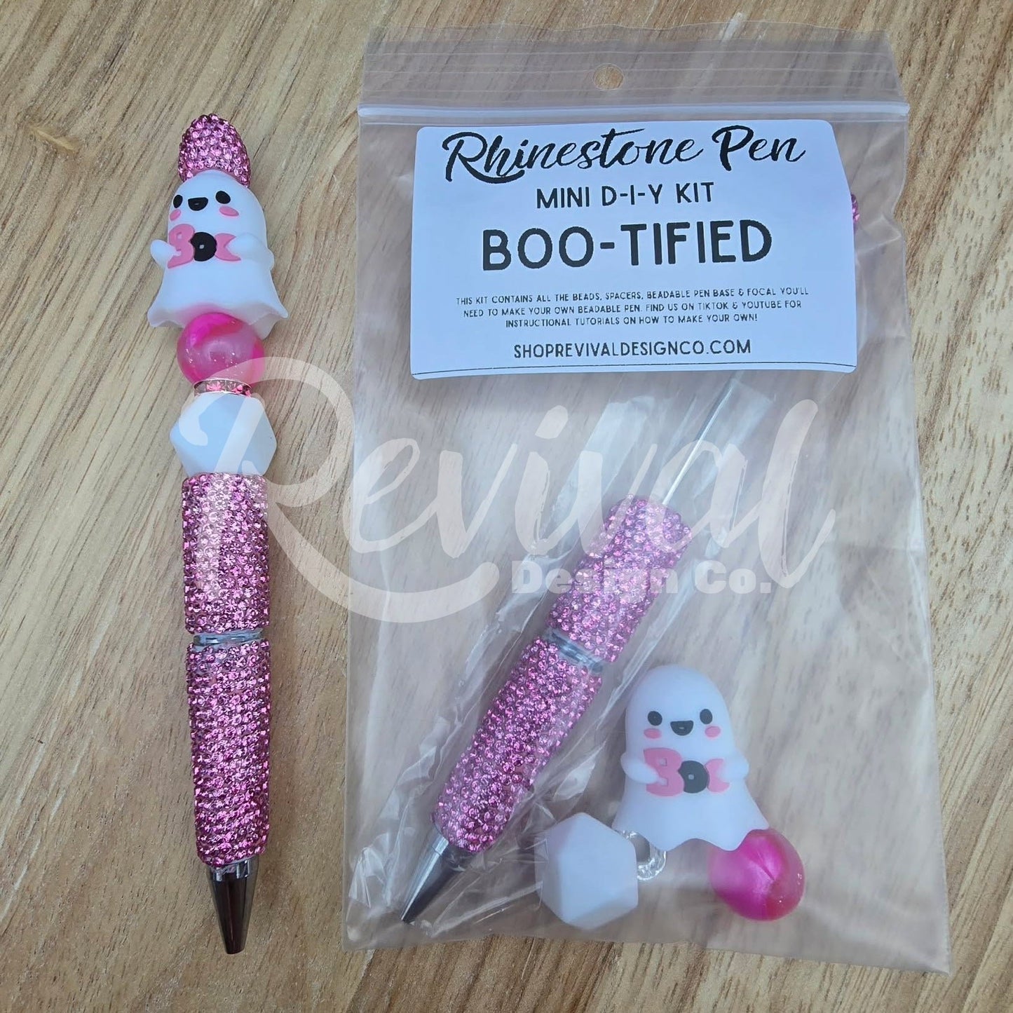 Mini Rhinestone Pen DIY Kit - BOO-tified