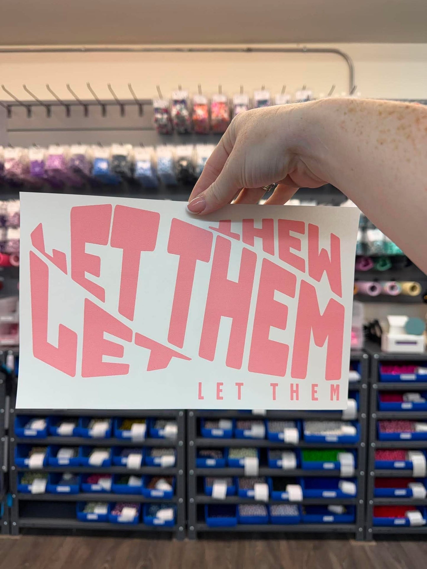 Let Them - Screen Print