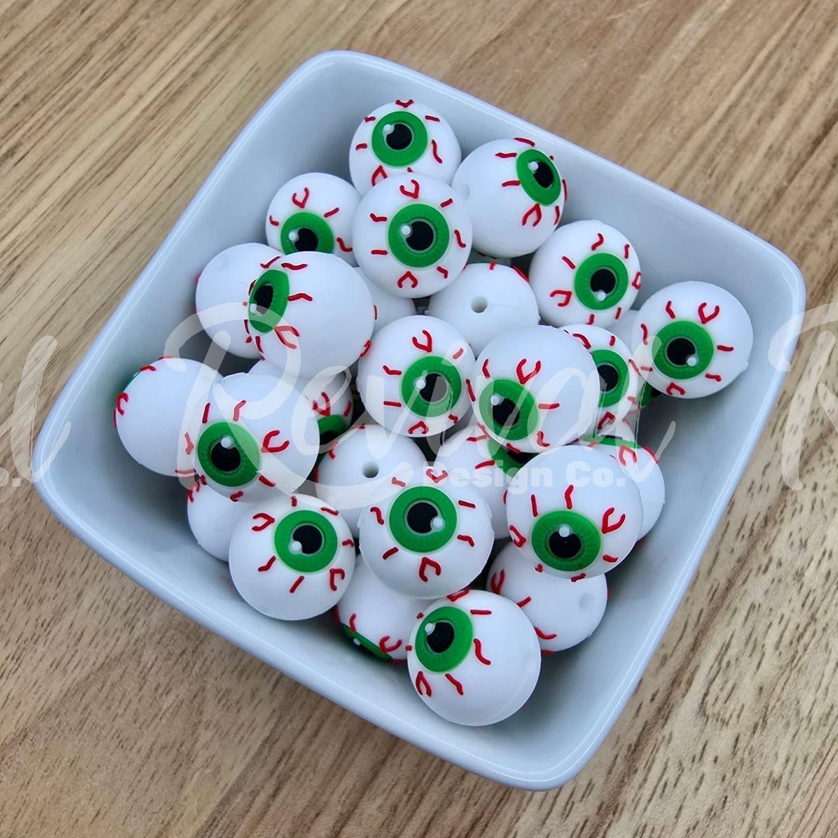 3D Eye of Newt - Silicone Focal Bead