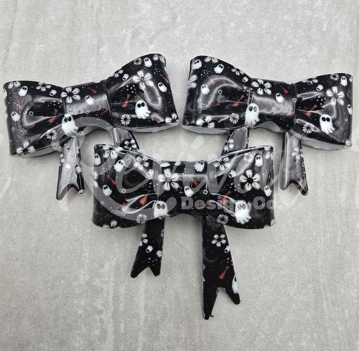 Witching Hour - Silicone Bow Focal/Straw Topper