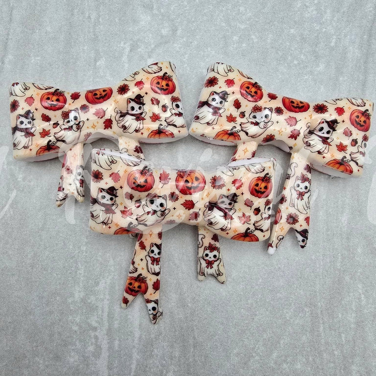Put A Spell on Mew - Silicone Bow Focal/Straw Topper